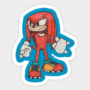 Knuckles the Echidna Sticker